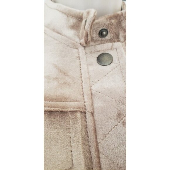 NEW FREE PEOPLE BALLET RACER VELVET CHAMPAIGN JACKET SZ XS - Picture 8 of 14